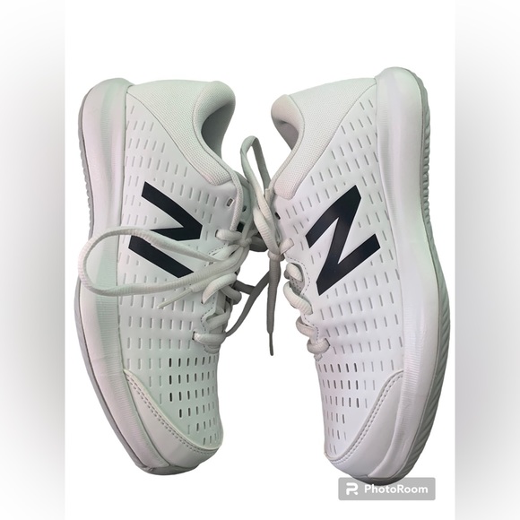 New Balance KC696WT4 Tennis Kids Color: White NWT (Also has Blue and Pink Laces) - Picture 9 of 9
